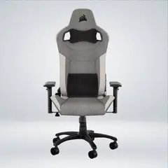 CORSAIR - SILLA GAMER T3 RUSH 2023 RECLINA 160° ALMOHADAS TAPIZADO ACERO