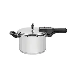 TRAMONTINA - Olla a presión de acero inoxidable 4.5 LITROS