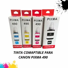 GCS - Pack Tinta Liquida Compatible de 70ml para modelo G1100 490 G4110