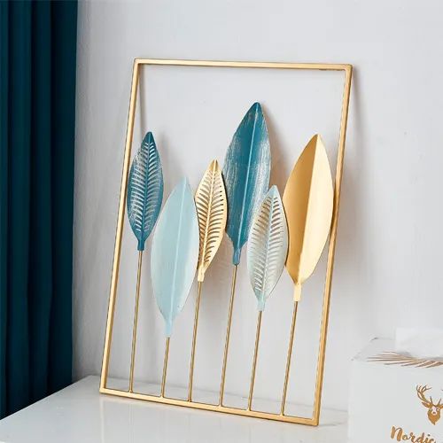 Adorno de Pared de Metal Estilo Elegante para tu Hogar N°1