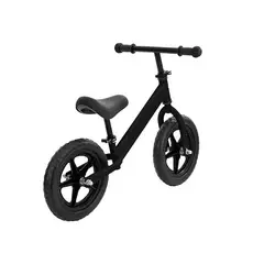 GENERICO - Bicicleta Para Niños Equilibrio Balance Sin Pedales Negro