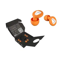WOO EARPLUGS - Zen Tapones Auditivos Reutilizables 30db - Naranja