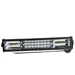 JEEP - Barra Led Curva Doble Color 40cm Con Strobo 72Led