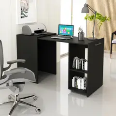 GENERICO - Escritorio Plegable Kinomi Negro R&R MUEBLES