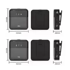 PREMIUM - Micrófono Inalámbrico Dual 2en1 Tipo Lightning- SX9 iphone