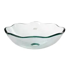 XM - Ovalín Redondo de Vidrio Templado Transparente