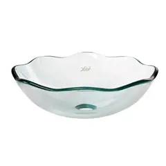 XM - Ovalín Redondo de Vidrio Templado Transparente