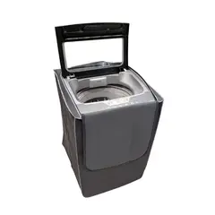 GENERICO - Funda Lavadora Lona color plomo15-22 kg