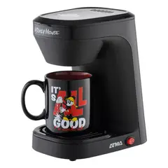 ATMA - Cafetera Eléctrica Disney Caat8018pe Con Taza De Mickey