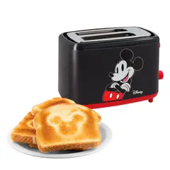 ATMA - Tostadora Eléctrica Disney Toat39pe Diseño Mickey 880W