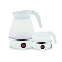 GENERICO - Hervidor eléctrico Plegable 600 ml - Blanco