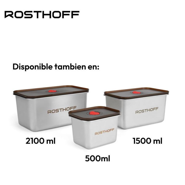 Taper Contenedor Acero 500ml Para Microondas