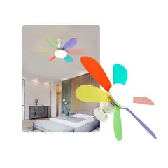 CUBULL - Foco ventilador led Control Luz cálida fría neutral