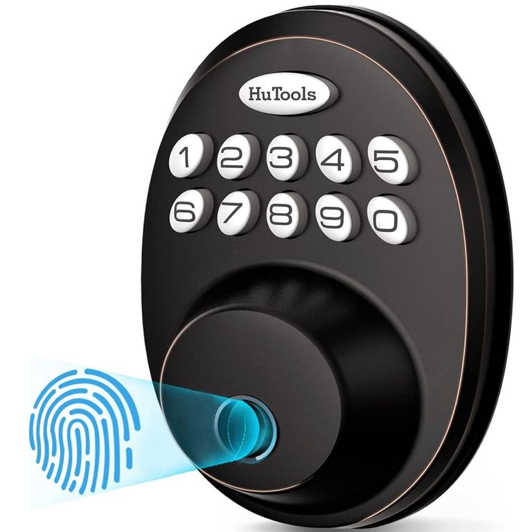 Hutools HT02 cerradura inteligente con huella dactilar y teclado