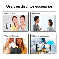 ULANZI - Micrófono Inalámbrico Profesional J12 Lightning