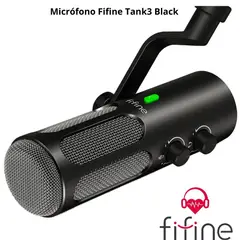 FIFINE - Micrófono Tank3 Black