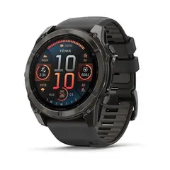 GARMIN - Smartwatch Fenix 8 - 51mm, Amoled, Zafiro, Gris