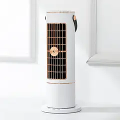 GENERICO - VENTILADOR TORRE PORTATIL RECARGABLE con OSCILACION 90 Grados