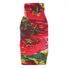 PRETTY CAN - Camisa para Bulldog inglés - Rojo y Amarillo -Talla 2