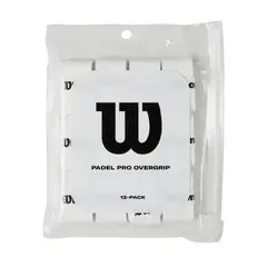 WILSON - Grip Pro Overgrip Padel 12Pk WH Blanco -