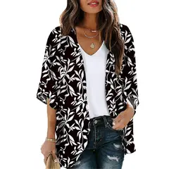 KAST PE - Kimono Katty Cardigan media estación manga 3 4 - Talla SM