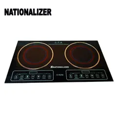 NATIONALIZER - Cocinas de inducción tactil doble hornilla