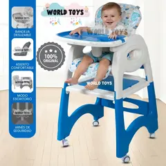Baby - Silla de Comer «CHAIRMAN»  Blue
