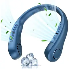 OEM - Mini Ventilador Cuello Portátil 3 niveles Recargable Multicolor