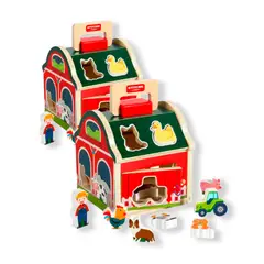 GENERICO - 2 UNID CASITA DE LA GRANJA