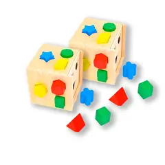 GENERICO - 2 UNID CUBO CON ENCAJE