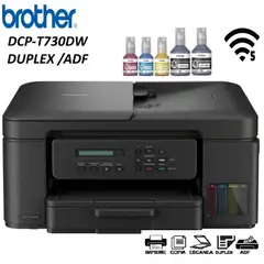 BROTHER - Impresora DCP-T730DW Multifuncional Wifi E Impresión Dúplex