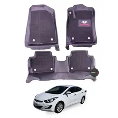 JEF - Piso Diamante 5D Pro para Hyundai Elantra 2016-2020