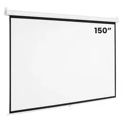 JOTA STORE - Ecran Manual Retráctil Evox Pantalla para Proyector 150″