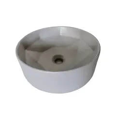 FRATELLI - Bowl de Loza Mod Circular Gris Matte 41x41x15cm