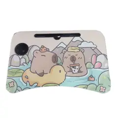 GENERICO - Mesa de laptop Capibara plegable multifuncional- Capibara Montañas