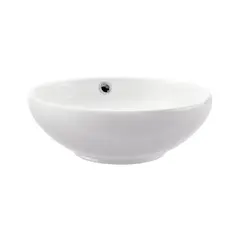 VAINSA - Bowl de Loza Mod Circular Blanco 37x37x13cm