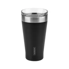 TRAMONTINA - Vaso Térmico con tapa 550 ml Negro Exata -