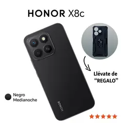 HONOR - X8C 8GB RAM 256GB COLOR NEGRO CON ESTUCHE DE REGALO