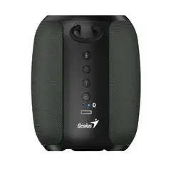 GENIUS - PARLANTE SP-915 BLUETOOTH 5W 6H MIC AI COPILOT RGB NEGRO GRIS