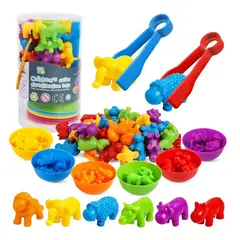 GENERICO - Clasificador Color Montessori - Animales