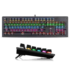ENKORE - Teclado Gamer Mecánico Kingdom Led Rainbow ENK1001