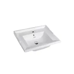 XM - Lavadero de Loza Mod Cuadrado Blanco 60x46x22cm