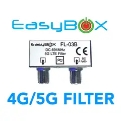 Easy Corp - Filtro 5g - MAS ESTABILIDAD CANALES HD LIBRES