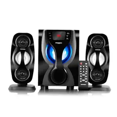MICRONICS - Parlante Micronics 2.1 SAVAGE MIC S7415BT - Negro