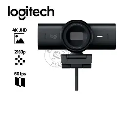 LOGITECH - MX Brio 705 4K Ultra HD Webcam Cámara Profesional USB-C