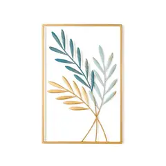 GENERICO - Adorno de Pared de Metal Estilo Elegante para tu Hogar N°2