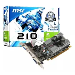 NVIDIA - Placa de video MSI GeForce 200 Series 210 N210-MD1G/D3 1GB
