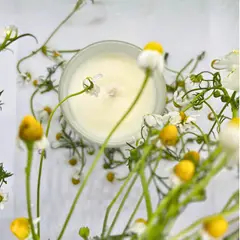 IMJOY YOGA HOME - Vela de soya ecológica - aroma a manzanilla