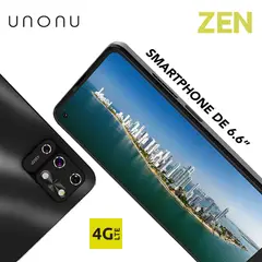 UNONU - CELULAR ZEN 6GB RAM 256GB 4G LTE COLOR NEGRO