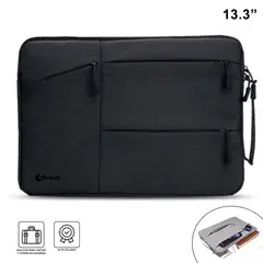 DREIZT - Funda Porta Laptop Notebook de 13.3 Pulgadas Negro